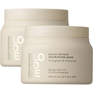Schwarzkopf BlondMe Bond Repair Nourishing Mask 200ml Double