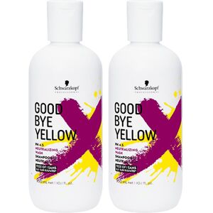 Schwarzkopf Goodbye Yellow Neutralising Wash 300ml Double