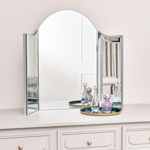Vintage Style Dressing Table Triple Mirror Material: Mirrors