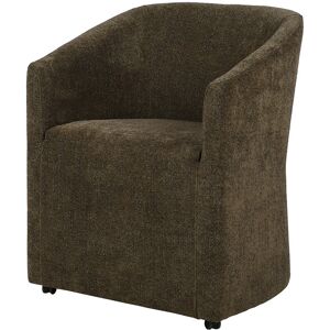 Large Moss Green Dining Chair Material: Furniture