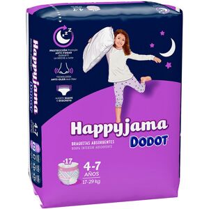 Dodot Happyjama Niña T-7 braguita 4-7 años 17 u