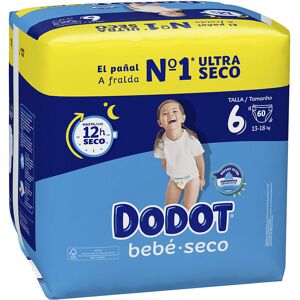 Dodot Stages size 6 nappies 17-28 kg 60 u