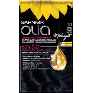 Garnier Olia Coloración Permanente 1,10 Black Sapphire 4 pz