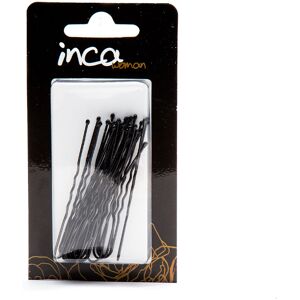 Inca Horquillas Moño 6 cm negro invisible 20 pz