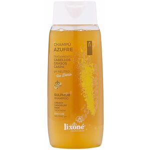 Lixone Azufre champú antigrasa anticaspa vegano 250 ml