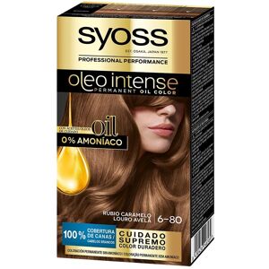 Syoss Olio Intense tinte sin amoniaco 6.80-rubio caramelo
