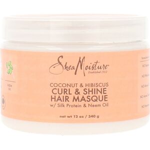 Shea Moisture Coconut & Hibiscus curl & shine hair masque 340 gr