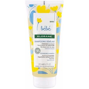 Klorane Bébé calming detangling shampoo 200 ml