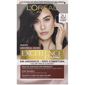 L'Oréal París Excellence Nudes dye 2u-darkest brunette