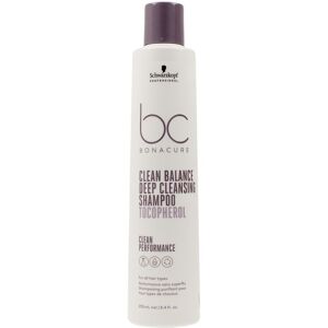 Schwarzkopf Bc Clean Balance deep cleansing shampoo 250 ml