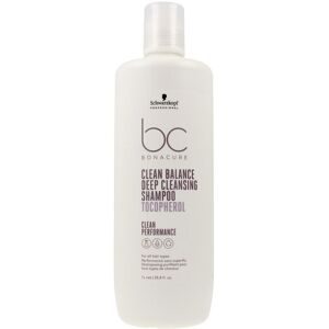 Schwarzkopf Bc Clean Balance deep cleansing shampoo 1000 ml