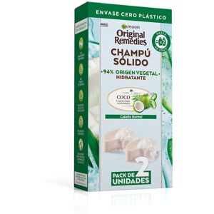Garnier Original Remedies Coconut Moisturizing Solid Shampoo 2 X 60 gr