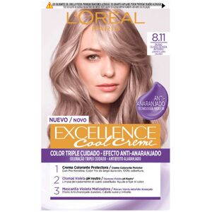 L'Oréal París Excellence creme tinte 8,11-rubio claro ceniza