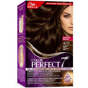 Wella Color Perfect 7 100% gray coverage 4/0-medium brown