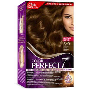 Wella Color Perfect 7 100% cobertura de canas 5/0-castaño claro