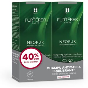 Rene Furterer Neopur Microbiome Expert champú anticaspa grasa duo 2 x 150 ml