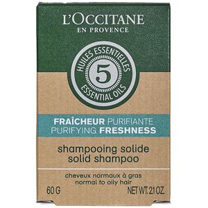 L'Occitane En Provence Aromacología revitalizing freshness solid shampoo 60 gr