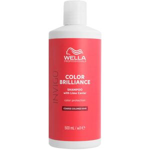 Wella Professionals Invigo Color Brilliance Color Protecting Shampoo for thick hair 500 ml