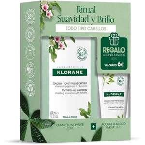 Klorane Softness And Tone Shampoo Lot 2 pz