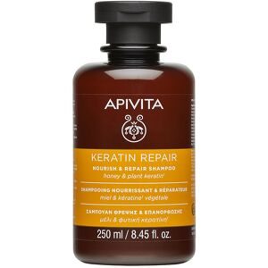 Apivita Keratin Repair Nourishing And Repairing Shampoo for dry and damaged hair 250 ml