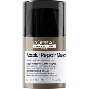 L'Oréal Professionnel Paris Absolut Repair Molecular professional leave-in repair mask for damaged hair 50 ml