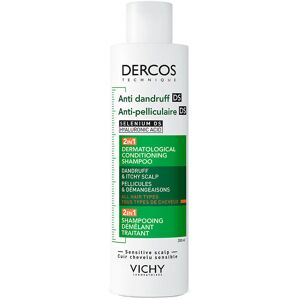 Vichy Laboratoires Dercos Technique champú acondicionador anticaspa 2 en 1 200 ml