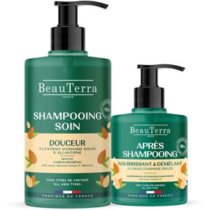 Beauterra EXTRA-DOUX Fortifiing Shampoo 750 Ml + Conditioner 500 Ml Pack 2 pcs