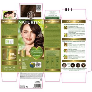 Naturtint ammonia-free dye 4W-Radiant Dark Brown