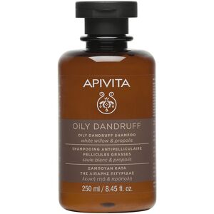 Apivita Greasy ANTI-DANDRUFF Shampoo with salicylic acid (white willow) and propolis 250 ml