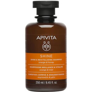 Apivita Shine And Vitality Shampoo with honey and orange for all hair types 250 ml