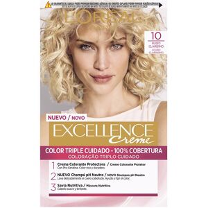 L'Oréal París Excellence Creme tinte 10 rubio muy claro