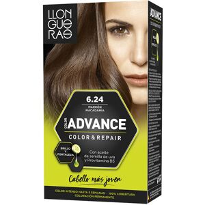 Llongueras Color Advance 6,24-marrón macadamia