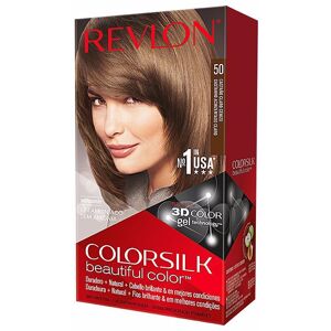 Revlon Mass Market Colorsilk tinte 50-castaño claro cenizo