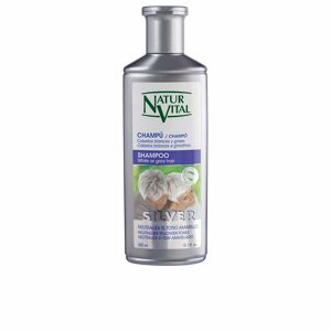 Naturvital Champú Silver cabello blanco y gris 300 ml