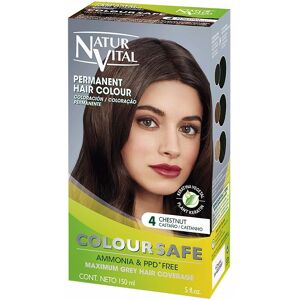 Naturvital Coloursafe tinte permanente 4-castaño