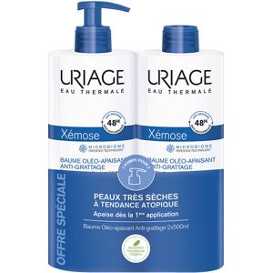 Uriage Xemose Anti-itch body cream for dry skin prone to atopic eczema pack of 2 x 500 ml