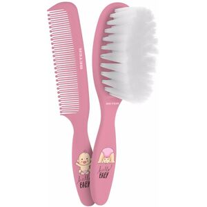 Beter CEPILLO&PEINE; Bebe pack rosa 2 u