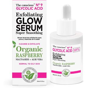 The Conscious™ Glycolic Acid exfoliating glow serum organic raspberry 30 ml
