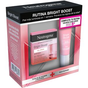 Neutrogena Bright Boost Routine Cream Gel & Serum Lot 2 pcs