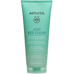 Apivita Just Bee Clear Purifying Cleansing Gel for oily, acne-prone skin 200 ml