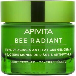 Apivita Bee Radiant GEL-CREAM Signs Of Age & ANTI-FATIGUE with propolis and white peony 50 ml