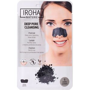Iroha Nature Detox Charcoal Black nose strips 5 u