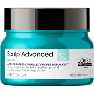 L'Oréal Professionnel Serie Expert Scalp Advanced Clay 2 in 1 Shampoo & Mask Deep Purifier 250mL