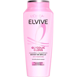 Elvive Glycolic Gloss Shine Boosting Shampoo for Dull, Porous Hair 400mL