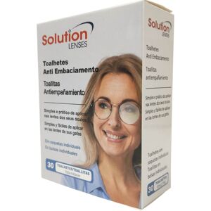 Solution Lenses Solution Lenses Glasses Anti-Fog Wipes 30 un.