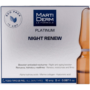 Martiderm Platinum Night Renew Soft Peeling Ampoules 10 un.