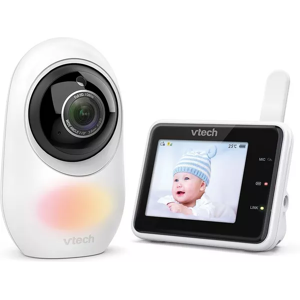 VTECH RM2751 2.8" Full HD Smart Video Baby Monitor - White, New