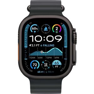 Apple Watch Ultra 2 GPS + Cellular 49mm – Rugged Titanium Case, Black Sports Smartwatch, Used - Very Good
