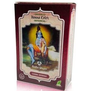 Radhe Shyam Henna Color Botanical Powder Dye Intense Mahogany 100 gr