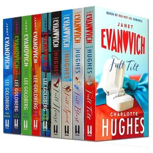 Headline Janet Evanovich 9 Books Collection Set (Scam, Pursuit, Full Speed, Full Tilt, Heist, Full Blast, Chase, Full House, Job)